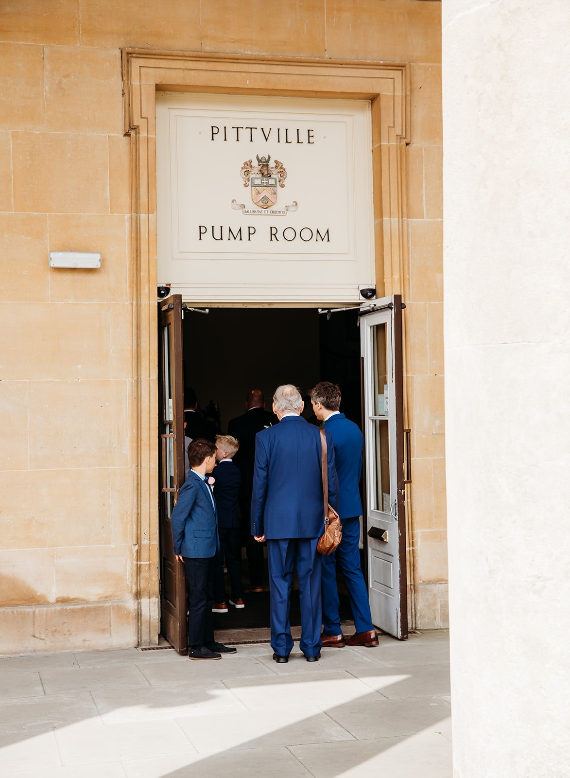 Pittville Pump Room exterior door
