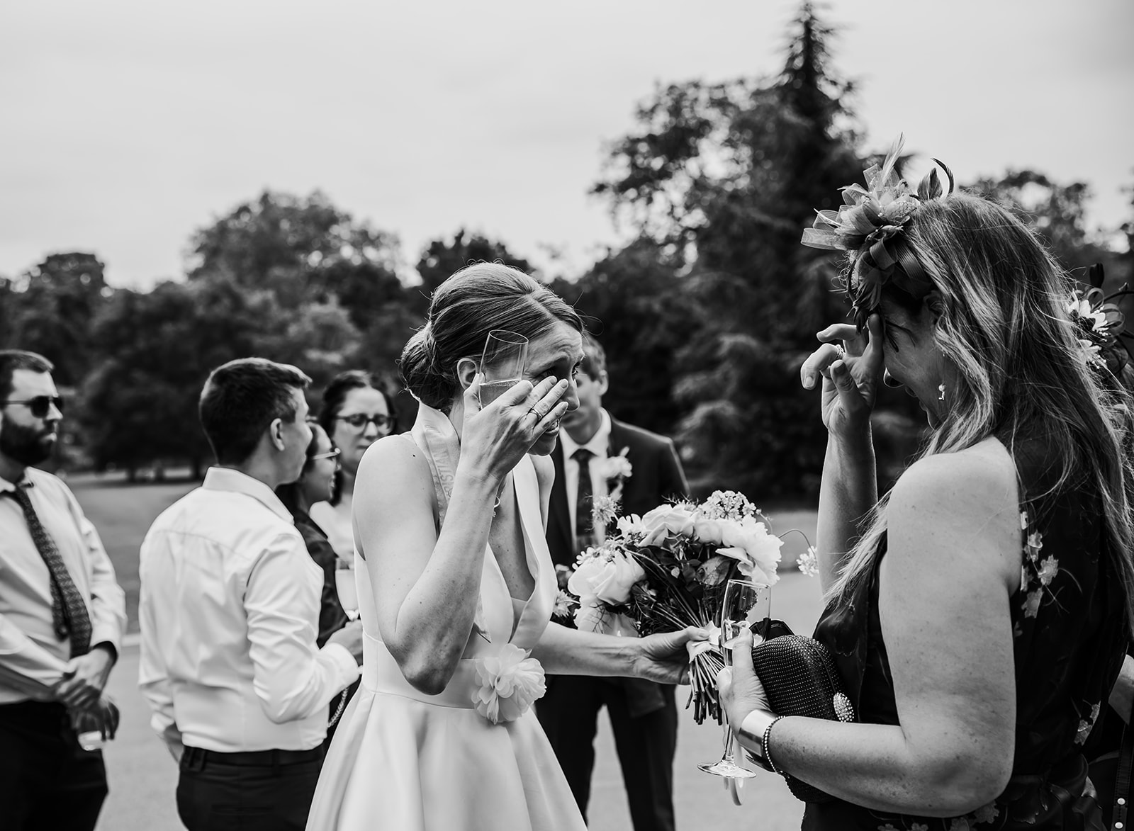 Pittville Pump Room wedding reception outdoors